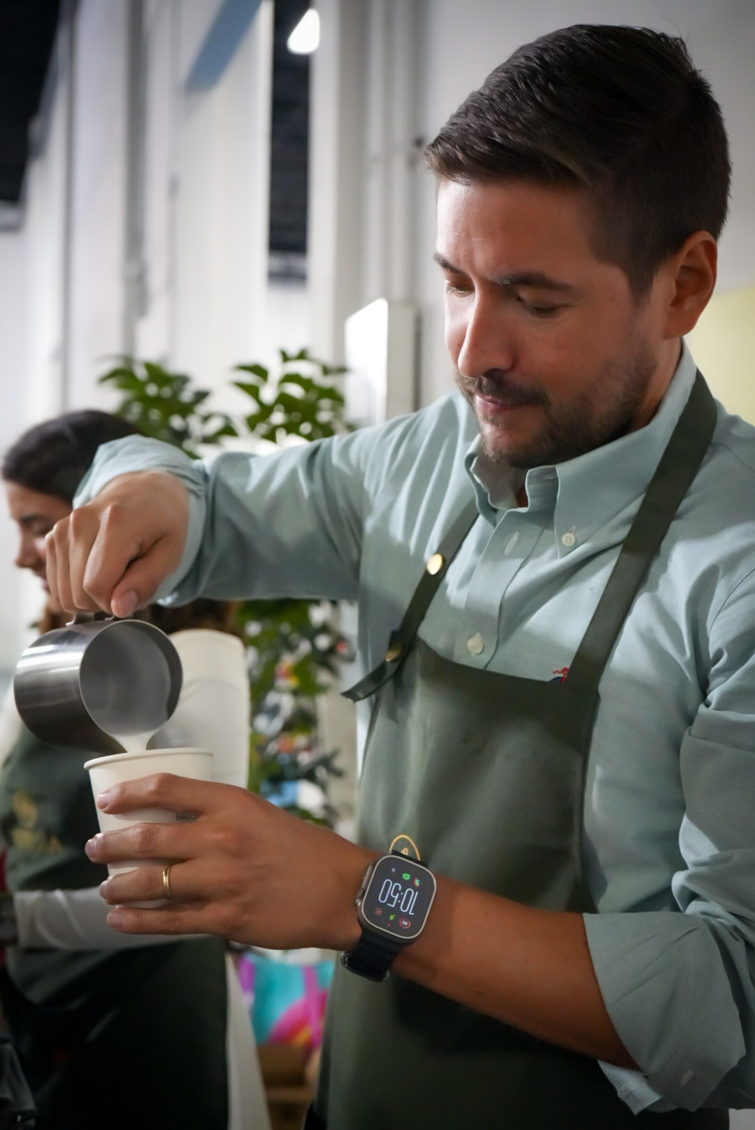 Wedding coffee cart catering